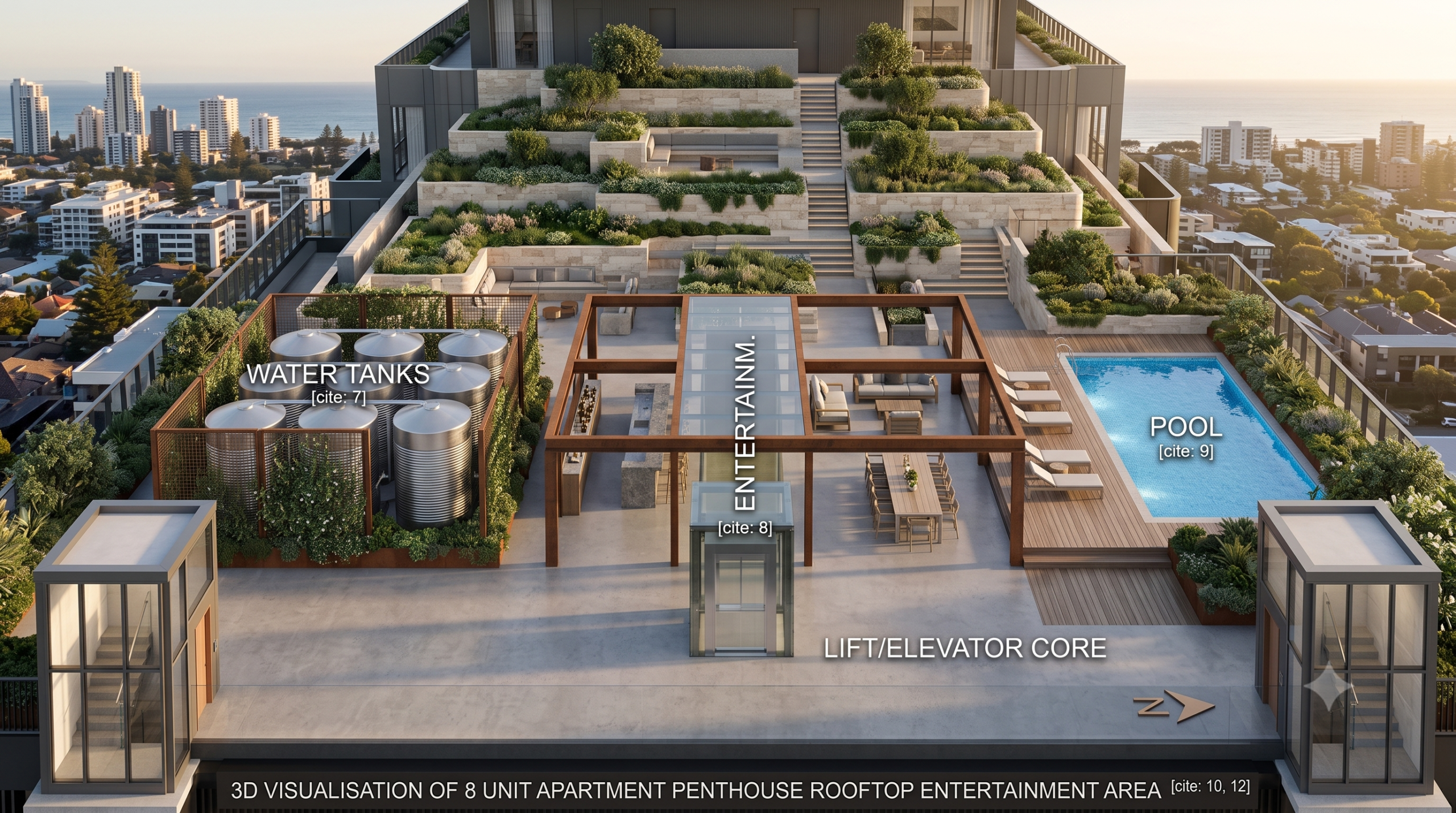 Penthouse with Private Rooftop